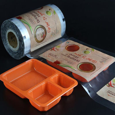 Le haut emballage alimentaire pp de barrière choient le film en plastique 85um de Thermoforming pour le couvercle en plastique