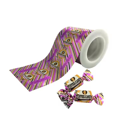 Impression personnalisée en papier plastique stratifiée, étanche à la chaleur, en rouleau flexible, film de stockage pour aliments