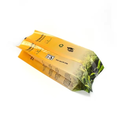 Sacs en plastique imperméables à l'eau 240g 500g sac à dos de scellé Foil de qualité alimentaire sac d'emballage de thé