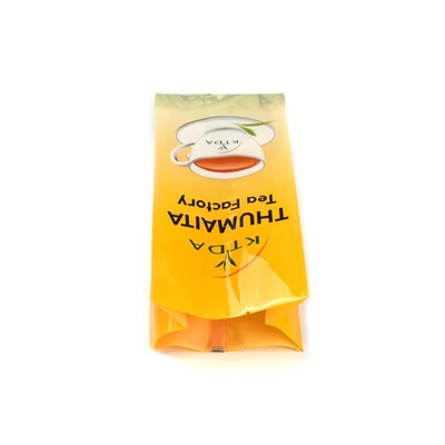 Sacs en plastique imperméables à l'eau 240g 500g sac à dos de scellé Foil de qualité alimentaire sac d'emballage de thé