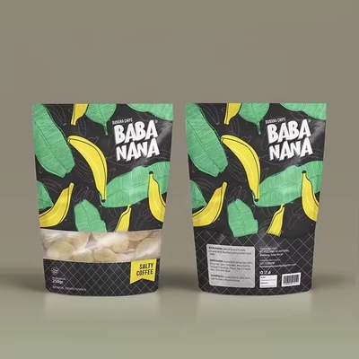 En gros Logo personnalisé En plastique Snack Mangue Fruits secs Emballage Stand Up Pouch Sac d'emballage alimentaire sec