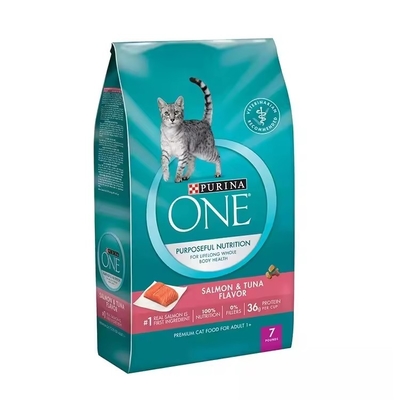 2kg 5kg 10kg 15kg Emballage en plastique mat en aluminium à fond plat Fermeture à glissière Pet Dog Food Bags