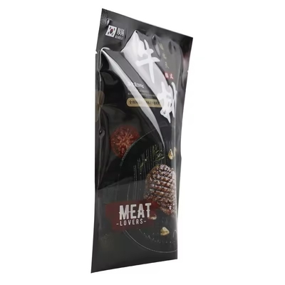 Logo personnalisé debout recouvreable en papier d'aluminium emballage en plastique sac alimentaire avec fermeture à glissière Sac Mylar à grains de café