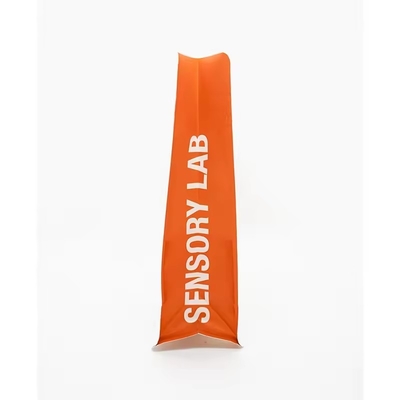 Imprimé sur commande 250g 340g 500g Biodégradable Side Gusset Pouch Plastic Mylar Foil Emballage Sac à fond plat