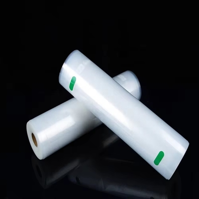 Sacs d'étanchéité en relief sous vide transparents pour les aliments économes Emballage en plastique nylon Grand sac d'étanchéité sous vide transparent