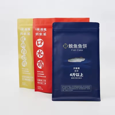 Produits alimentaires sur mesure Pain Nylon Jus de café Noix Dumpling Poly Emballage Sacs de rangement sous vide