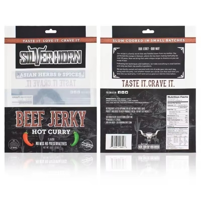 Vente chaude sac personnalisé pour l' emballage alimentaire trois côtés sceau sac de nourriture pour animaux de compagnie