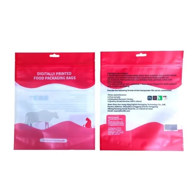 Sac à glissière Mylar imprimé Sac d'emballage de collations Sac d'emballage de collations Stand Up pouce pour nourriture collations Sacs d'emballage holographiques réutilisables