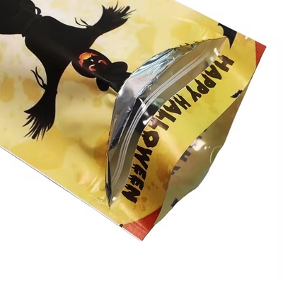 Impression numérique en plastique Mylar divers de collations Sacoche d'emballage alimentaire avec papier d'aluminium sac Mylar à l'épreuve des enfants