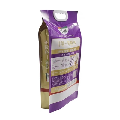 Sacs à vide d'emballage en plastique transparents PA/PE sur mesure Sacs d'emballage de stockage alimentaire Sacs en brique de riz