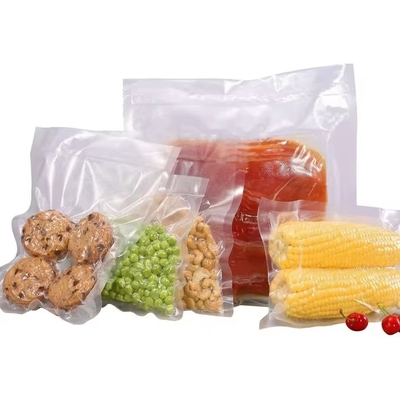 Accueil Entreposage Sacs à vide en plastique en nylon transparent pour emballer les fruits de maïs sucré
