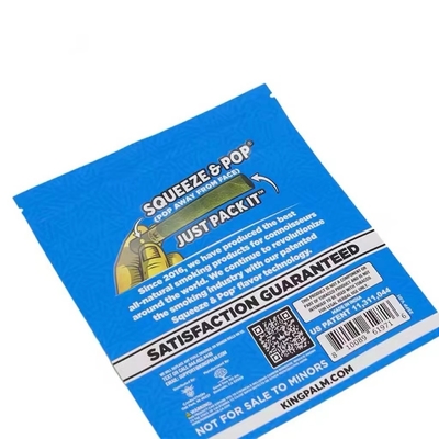 Impression numérique 3.5g 7g 14g 28g Sacs anti-odeur Mylar à l'épreuve des enfants