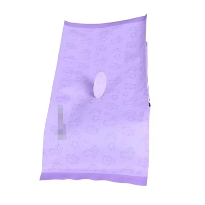 Logo personnalisé Gusset latéral en plastique plat soins de la peau lingettes humides sac de film d'emballage pour bébé sac d'emballage de tissus humides