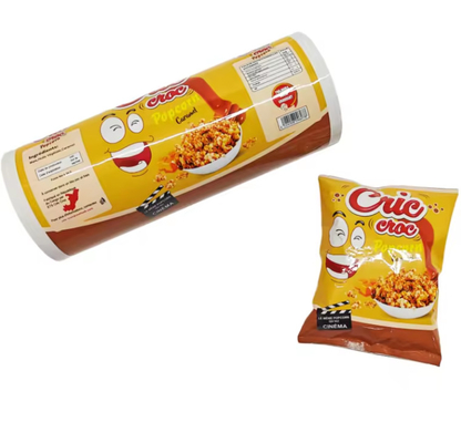 Emballage imprimé en plastique Sachet de stratification à chaud Sacoche de collation alimentaire BOPP PET Aluminium CPP PE Patate Chip Film scellé rouleau