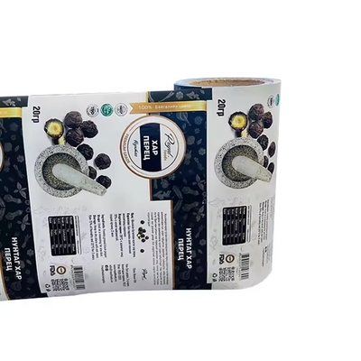 Emballage en aluminium plastique alimentaire flexible film en rouleau sachet pour Taro tomate frites d'emballage