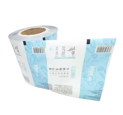 Films d'emballage souples de qualité alimentaire, rouleaux imprimés sur mesure, rouleaux d'emballage résistant à l'humidité, film de stratification en plastique