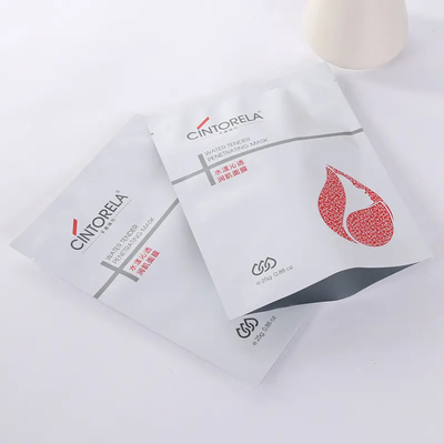 Mini sac à thé Petite poche à trois côtés Emballage en feuille d'aluminium à sceau Mylar Sac plat Sachet pour le thé café