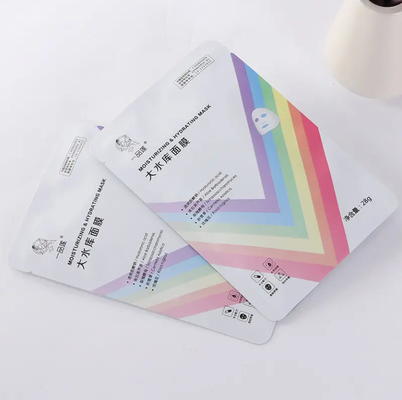 Mini sac à thé Petite poche à trois côtés Emballage en feuille d'aluminium à sceau Mylar Sac plat Sachet pour le thé café