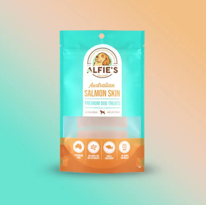 Conception personnalisée Emballage Fermeture à glissière Sacoche en plastique Emballage Sacoche Logo Pet Snack Food Dog Treat Cat Plastic Pet Snack Bag
