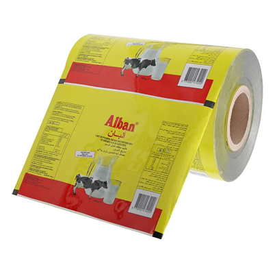 Ruloirs de film plastique à base d'épices d'aluminium laminé flexible Ruloirs de film d'emballage en plastique alimentaire Matériau pour la poudre de lait