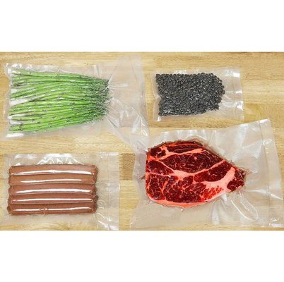 Réducteur d'aliments congélateur à vide sac de rangement rouleau pour sacs étanches rouleaux pour viande légumes conservant la fraîcheur
