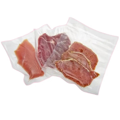 Biodégradable sur mesure imprimé 20x30 PA PE sac d'emballage sous vide en relief de nourriture en plastique étancheur de sceau de stockage sous vide