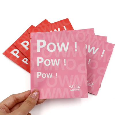 Sachet anti-humidité en feuille d'aluminium de qualité alimentaire sur mesure 3 sacs à joints côte à côte Petit sachet poudre de thé sac d'emballage