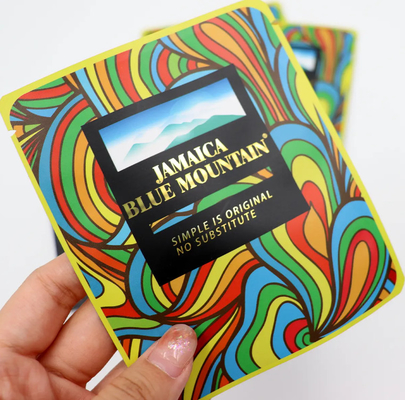 Sachet anti-humidité en feuille d'aluminium de qualité alimentaire sur mesure 3 sacs à joints côte à côte Petit sachet poudre de thé sac d'emballage