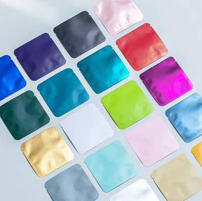 Kalee personnalisé imprimé 3 côtés étiquette sac en papier d'aluminium alimentaire sacs d'emballage en plastique sacs à goutte à goutte de café