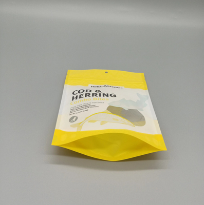 Matériau de qualité alimentaire personnalisé Poche debout avec fermeture à glissière Sac d'emballage en plastique Sac fermeture à glissière