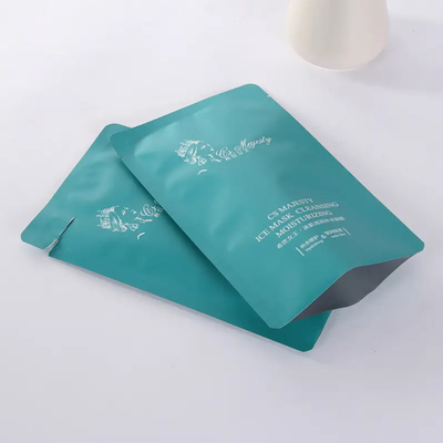 Petit sachet d'échantillon cosmétique en feuille d'aluminium 3 côtés scellé sac à sacoche plat pour la crème de lotion de soins de la peau