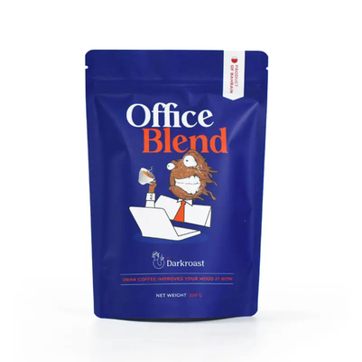 Conception personnalisée Imprimé anti-odeur 100g 500g Stand Up Poche fermeture à glissière Sachet Suppléments de lactosérum Café Emballage Mylar Sac