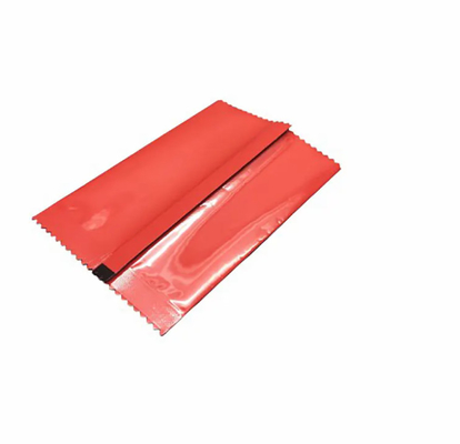 Sacs à étanchéité à vide ligne moyenne arrière sac scellé chaleur plastique alimentaire sac arrière scellé