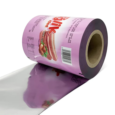 Produits alimentaires Emballage flexible Film stratifiant en PET Film stratifié en plastique Forme en rouleau Imprimé Durabilité à l'humidité Doux sur mesure