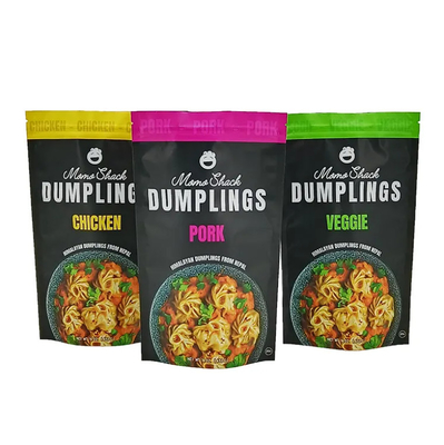 Grade alimentaire Impression personnalisée Sacoche debout Fermeture à glissière verrouillable Thé Café Bonbons Snack Sacs d'emballage alimentaire