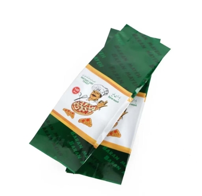 Imprimé sur mesure Gusset côté mat en papier d'aluminium sac Mylar levure emballage alimentaire sacs en plastique