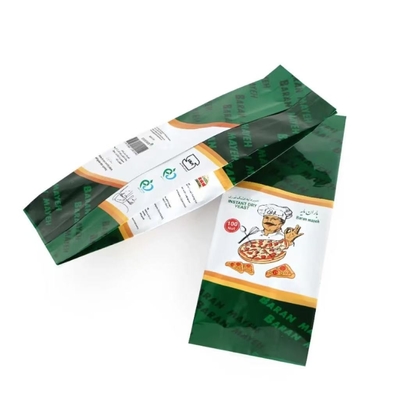Imprimé sur mesure Gusset côté mat en papier d'aluminium sac Mylar levure emballage alimentaire sacs en plastique