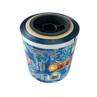 Commande personnalisée Chips de qualité alimentaire Packaging Film Rolls PET Plastic Bag Roll Mylar Aluminium Packaging Foil Film Roll