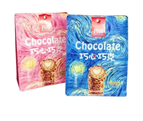Commande personnalisée Chips de qualité alimentaire Packaging Film Rolls PET Plastic Bag Roll Mylar Aluminium Packaging Foil Film Roll