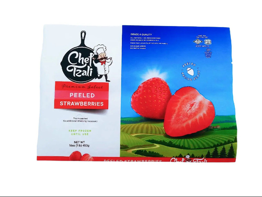 Vente à chaud Sacoche sous vide étanche à la chaleur avec logo personnalisé pour fruits congelés légumes lait sucre aliments pour animaux de compagnie gelée stockage emballage alimentaire
