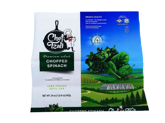 Vente à chaud Sacoche sous vide étanche à la chaleur avec logo personnalisé pour fruits congelés légumes lait sucre aliments pour animaux de compagnie gelée stockage emballage alimentaire