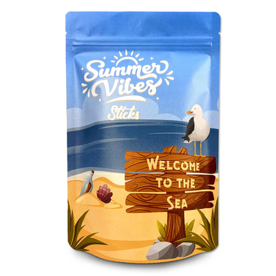 Fabricant de sacs en plastique d'impression pleine impression Stand Up Zip Lock Pouch Mylar Packaging Bag