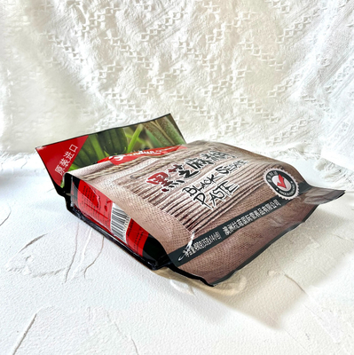 OEM Taille personnalisée BOPP Side Gusset Pouch Foil d'aluminium revêtu de couleur imprimé Sésame Sacs d'emballage alimentaire chaleur PE Matériau