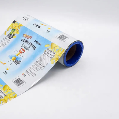 Enveloppe de film d'emballage flexible pour les aliments en aluminium plastique laminé sur mesure