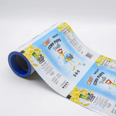 Enveloppe de film d'emballage flexible pour les aliments en aluminium plastique laminé sur mesure