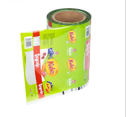 Emballage alimentaire personnalisé Film plastique rouleau Nachos Pita Chips Aliments film d'emballage flexible rouleau plastique automatique stratifié