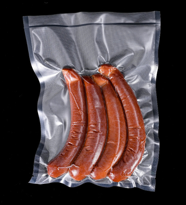 Vente en gros de sacs d'emballage à vide à 3 côtés, prix d'usine, sacs de rétorsion en nylon de qualité alimentaire pour aliments surgelés, avec encoche déchirante
