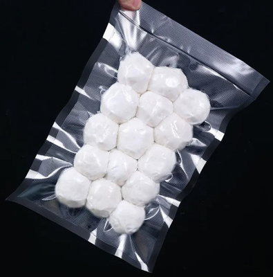 Chine Fournisseur en gros Sac à vide à joints texturé en relief noir Transparent emballage alimentaire Sacs à vide à joints