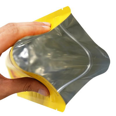 Sac d'emballage alimentaire sur mesure en papier d'aluminium Mangue séchée sac à emballer à nouveau verrouillable Mylar Stand Up pouch pour les fruits