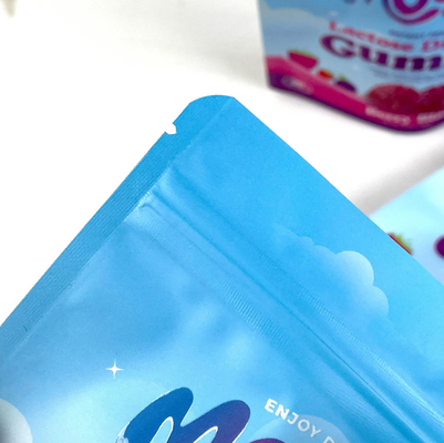 Sacoche à fermeture à glissière étanche à l'humidité Mylar sur mesure pour le thé sucré